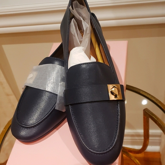 NEW kate spade shoes, size 6.5 , dark blue - Picture 1 of 6